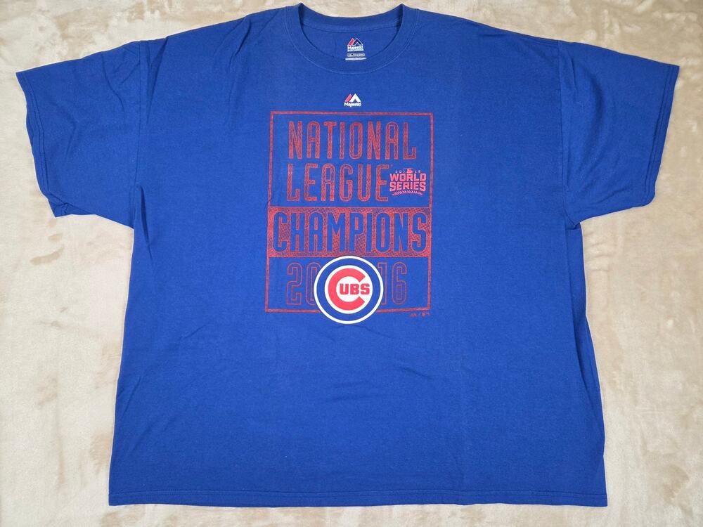 Majestic Chicago Cubs WS Champions T-shirt